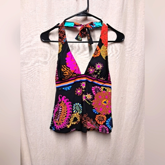 Trina Turk Halter Swim Top NWT - Picture 1 of 4